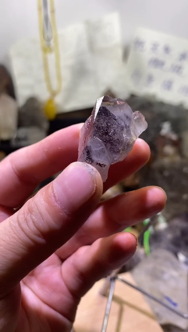 水晶珠宝半成品未镶嵌63号四川花园水晶