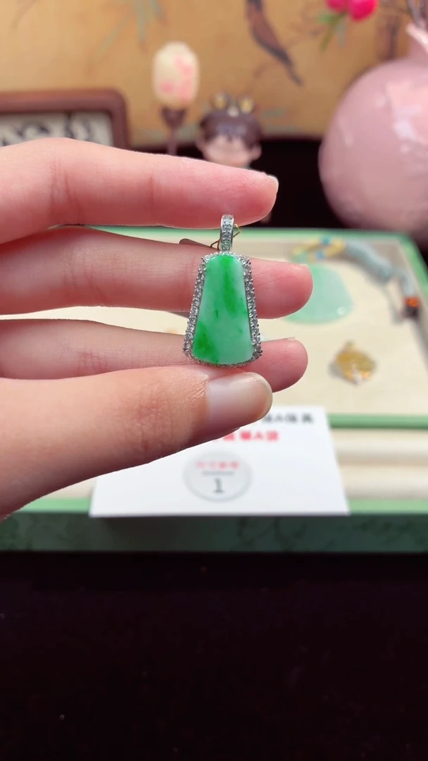 吊坠(不含链)未镶嵌翡翠翡翠吊坠15