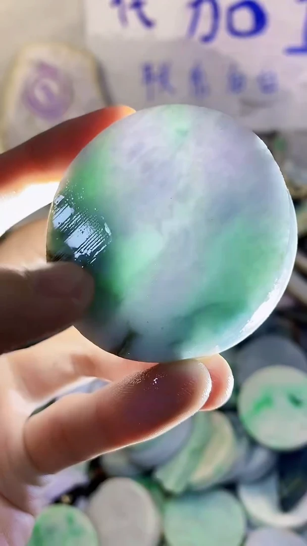 裸石翡翠纯天然翡翠A货64