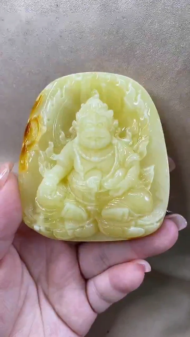 琥珀颈饰未镶嵌吊坠