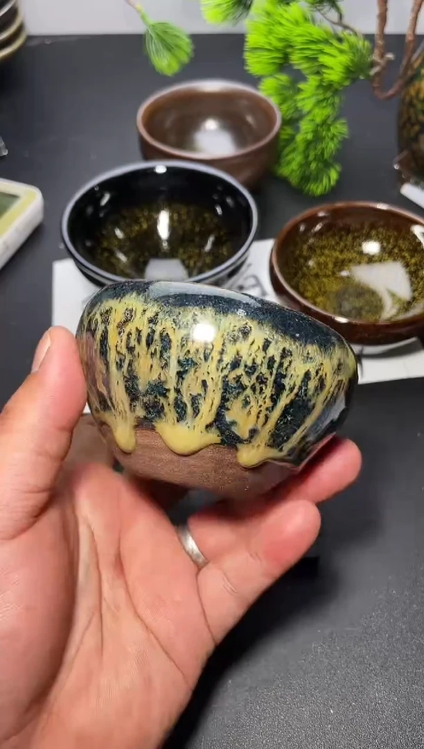 茶盏128 叶紫建盏