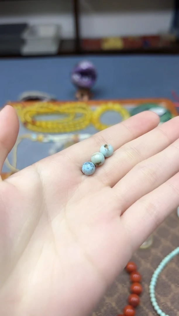 未镶嵌车挂玛瑙/玉髓玛瑙单珠配饰7mmGW多样性发其一