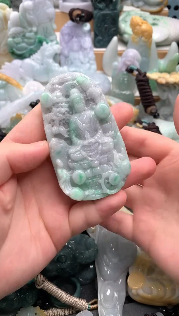 吊坠(不含链)未镶嵌翡翠1