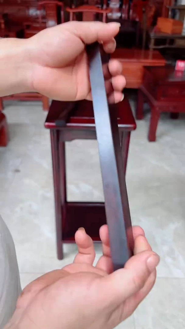 花梨木类成套家具黑檀镇尺1条