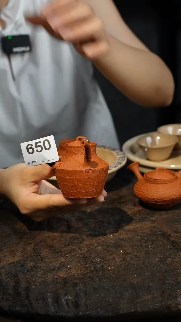 潮州手工原矿砂铫壶急须80容量650