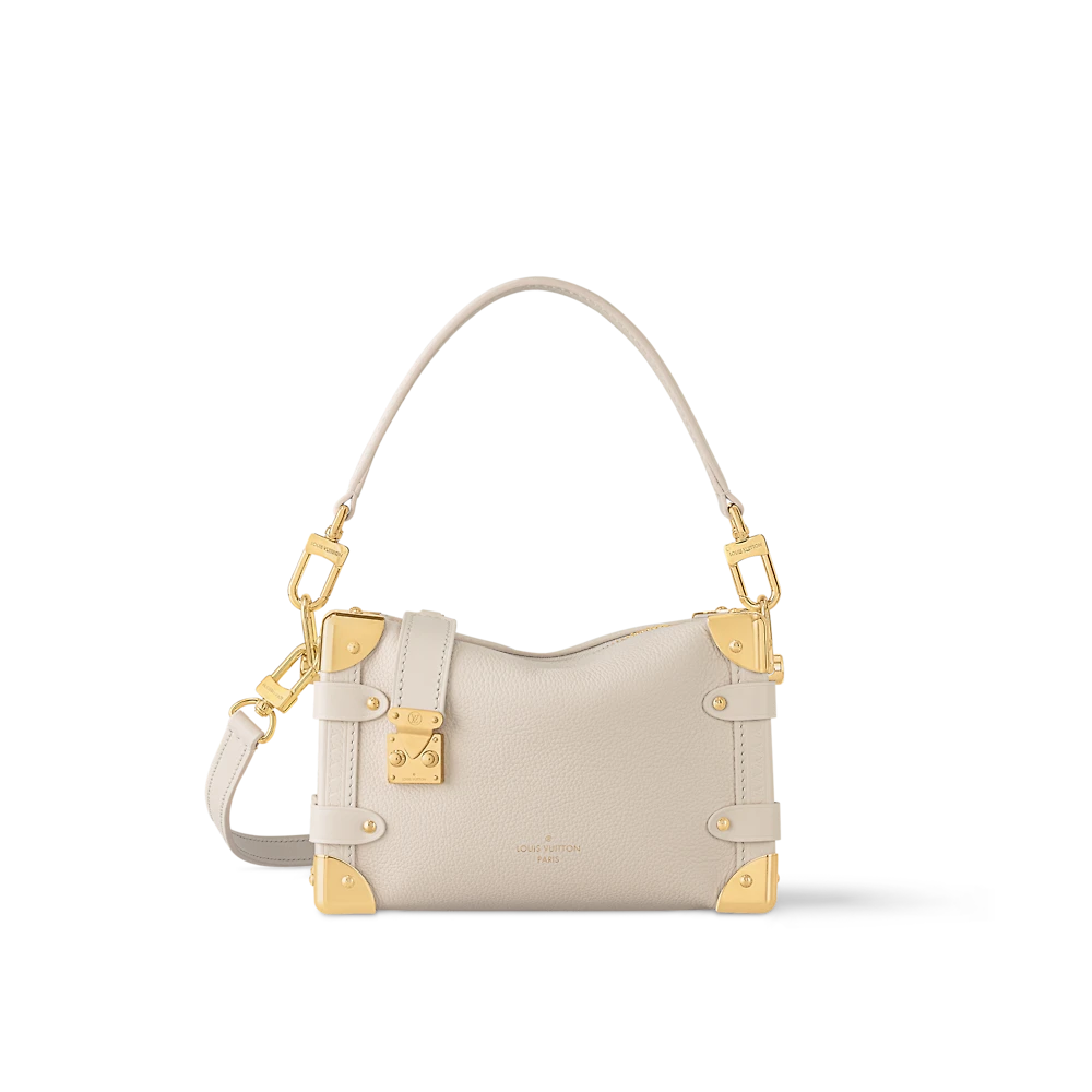 99新 LouisVuitton/路易威登 谷爱凌小号白色手提斜挎包