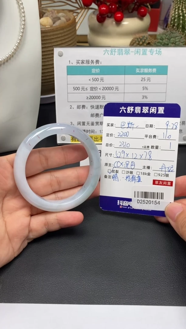 未镶嵌手镯翡翠巴**年D2520154