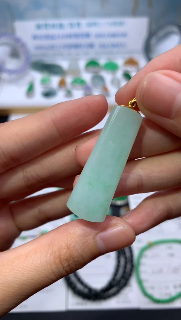 【闪购商品】定制翡翠18K金镶嵌模式推广期24小时鉴赏期