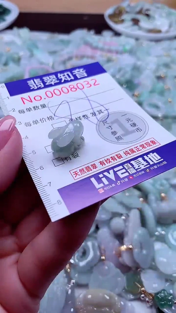颈饰未镶嵌翡翠8032