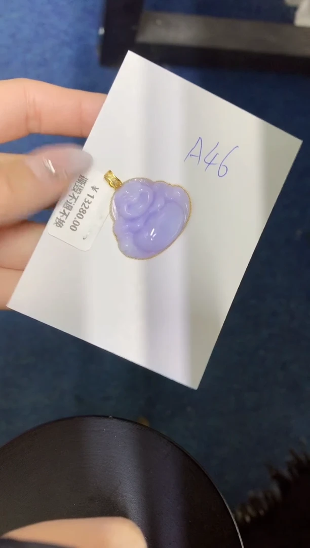 【闪购商品】翡翠颈饰18K金镶嵌0000000000