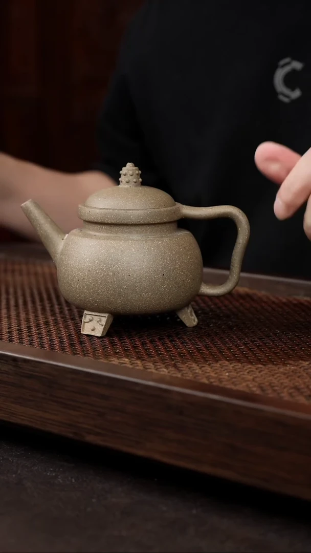 茶壶紫砂岩中泥乾坤