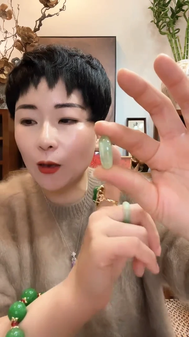 未镶嵌戒圈翡翠203