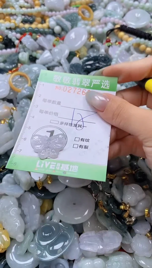 翡翠未镶嵌颈饰闪购0272683
