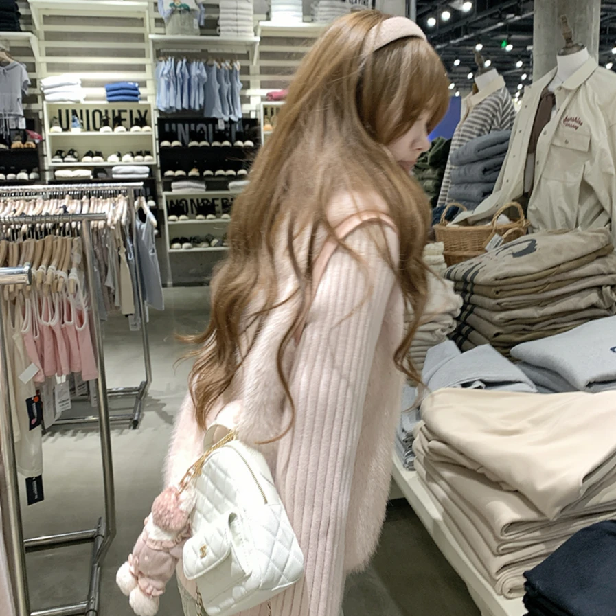 巨好看的冬装可拆卸长袖外套女新款今年流行爆款马甲小众设计上衣