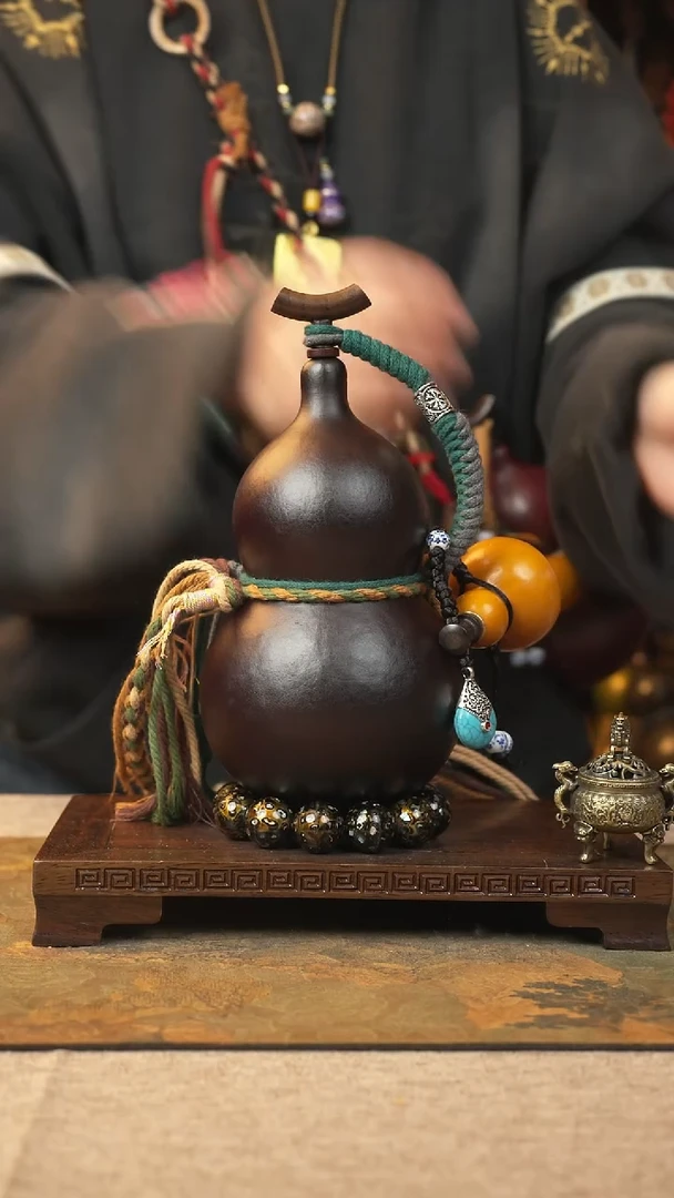【闪购商品】067大漆葫芦一物一拍记葫堂出品