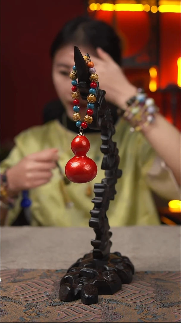 清*玖澄文创漆艺葫芦国风配饰葫芦系列