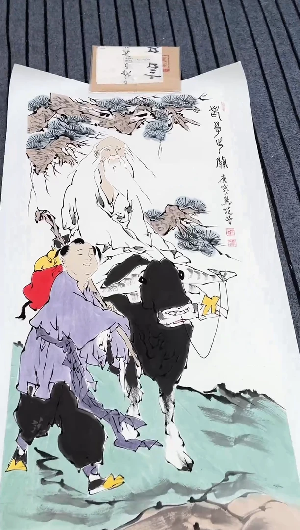 精品国画人物作品