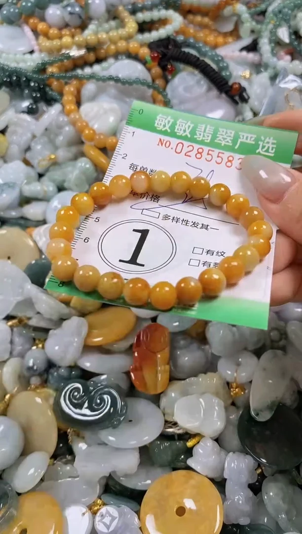 翡翠未镶嵌颈饰闪购0285583多样性发其一