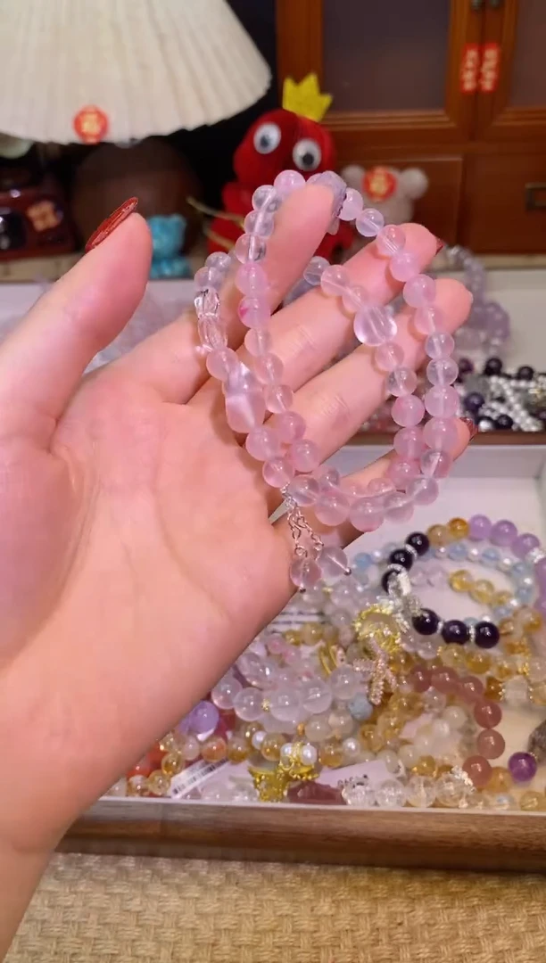 【闪购商品】水晶手链银S925镶嵌181手串