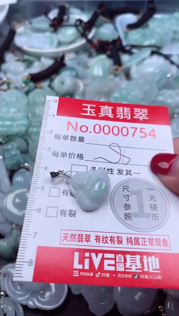 颈饰未镶嵌翡翠754