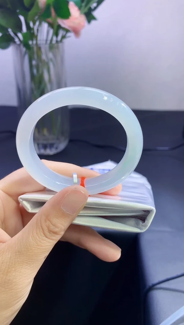 未镶嵌手镯翡翠翡翠手镯圈口52.6-t75