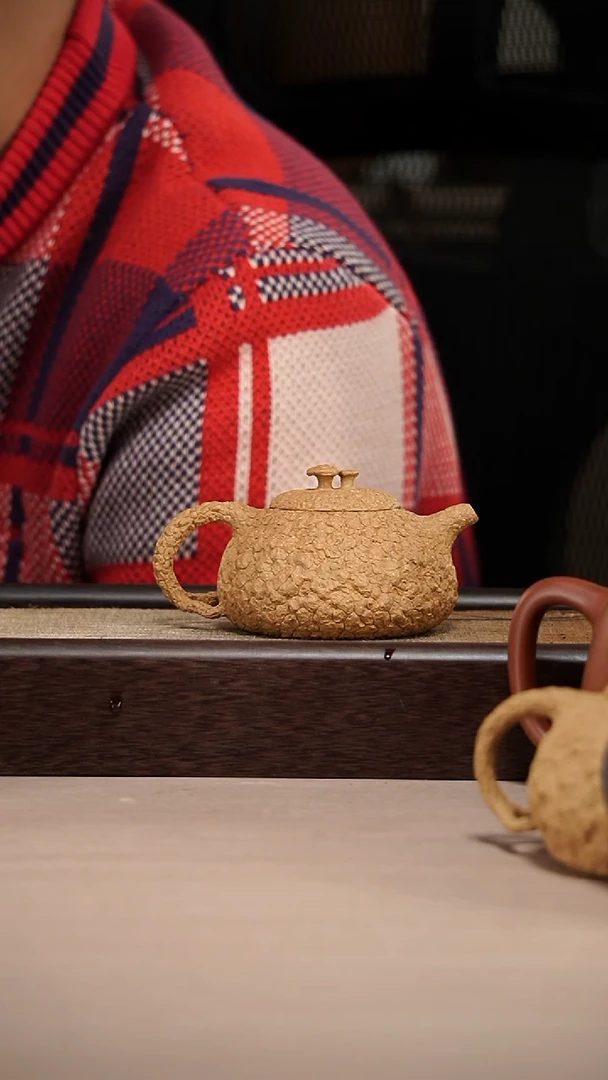 【闪购商品】紫砂茶壶扁 灵芝供春