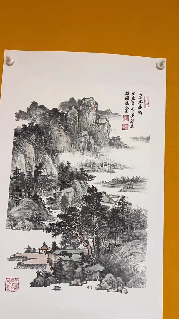 国画雄风堂书画作品