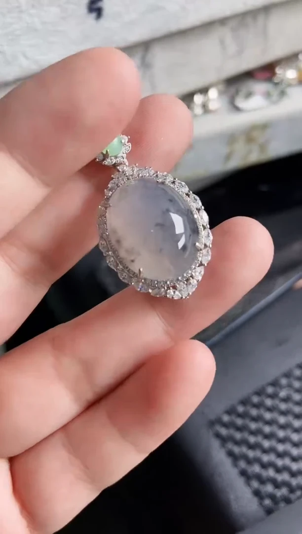 【闪购商品】翡翠戒指银S925镶嵌2222222-8