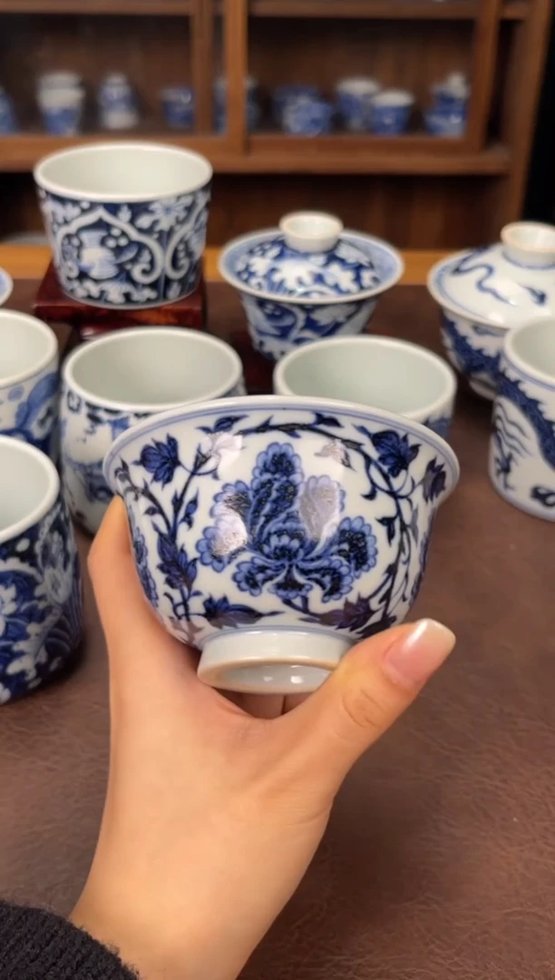 素月明河花卉压手