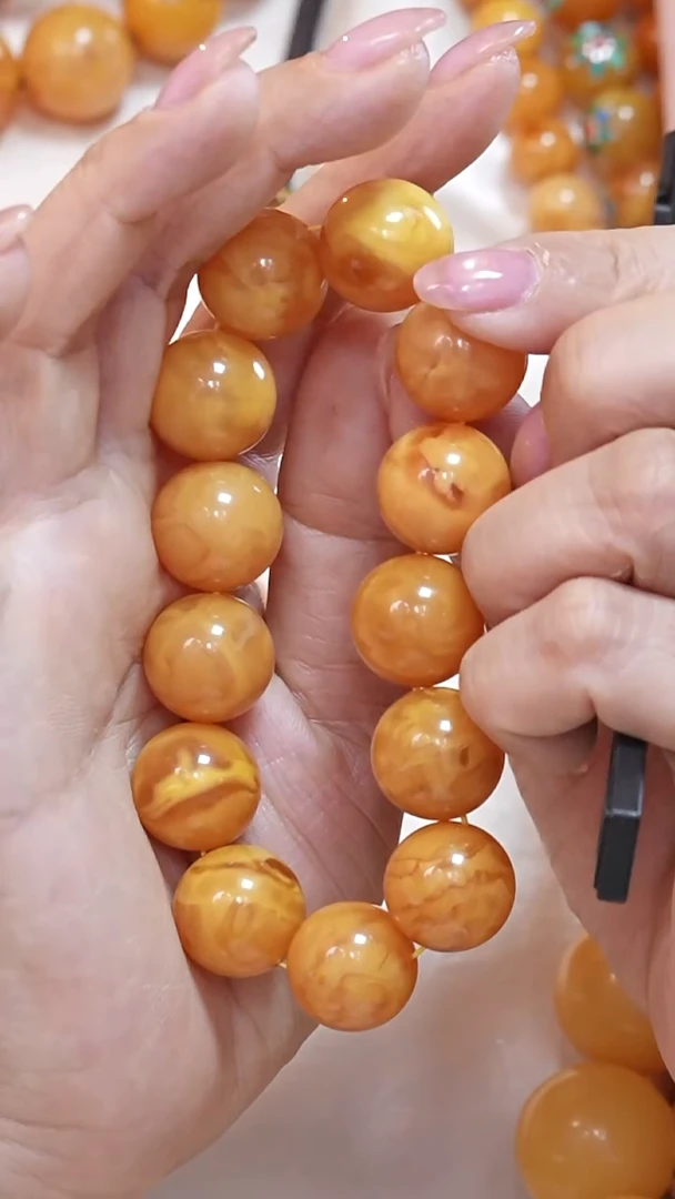 蜜蜡颈饰未镶嵌8813天然蜜蜡珠宝奇石云端妖孽全部保真