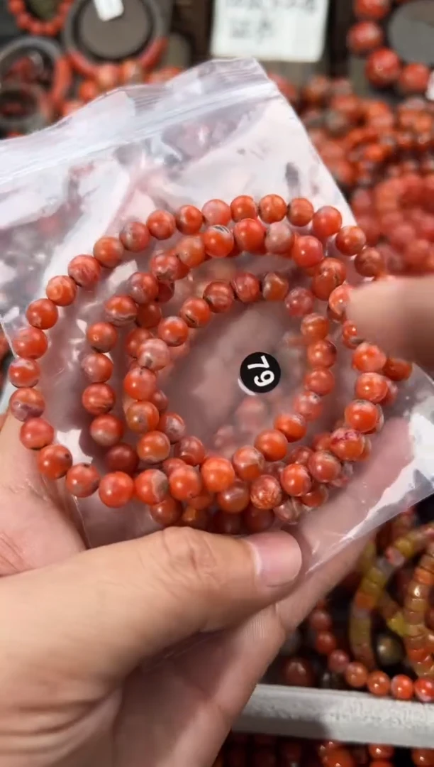 未镶嵌手串南红玛瑙7