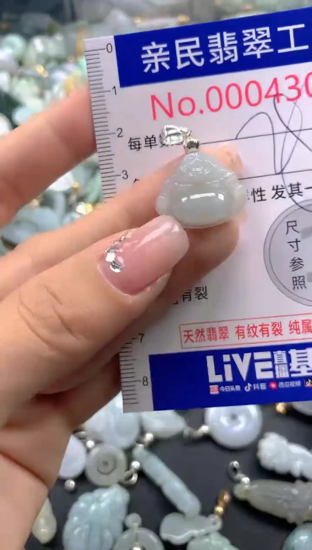 颈饰未镶嵌翡翠4307