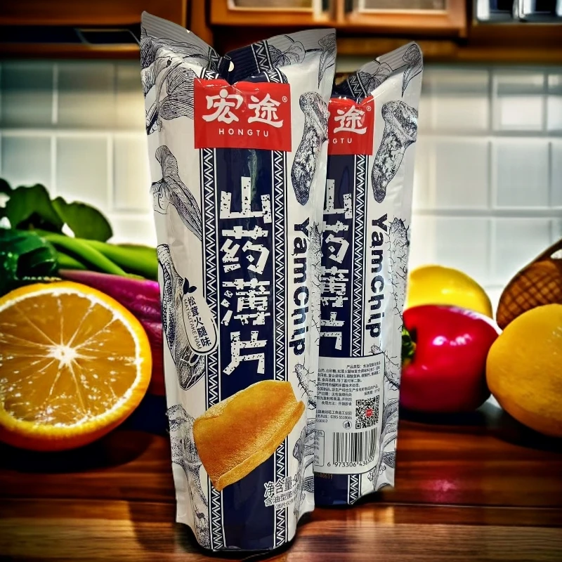 宏途山药薄片椒香香辣味90g*7+松茸火腿味90g*3【效期至2025/8/6】