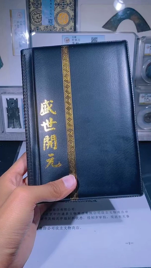 铜琪珍   盛世开元册