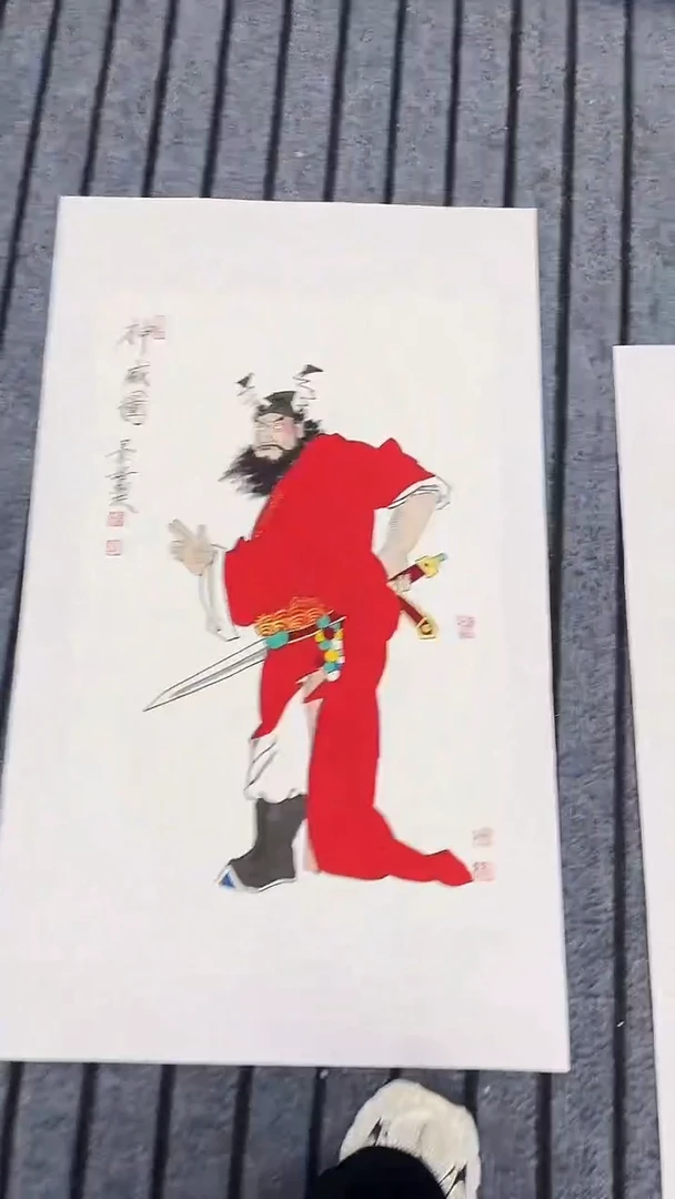 精品国画人物作品