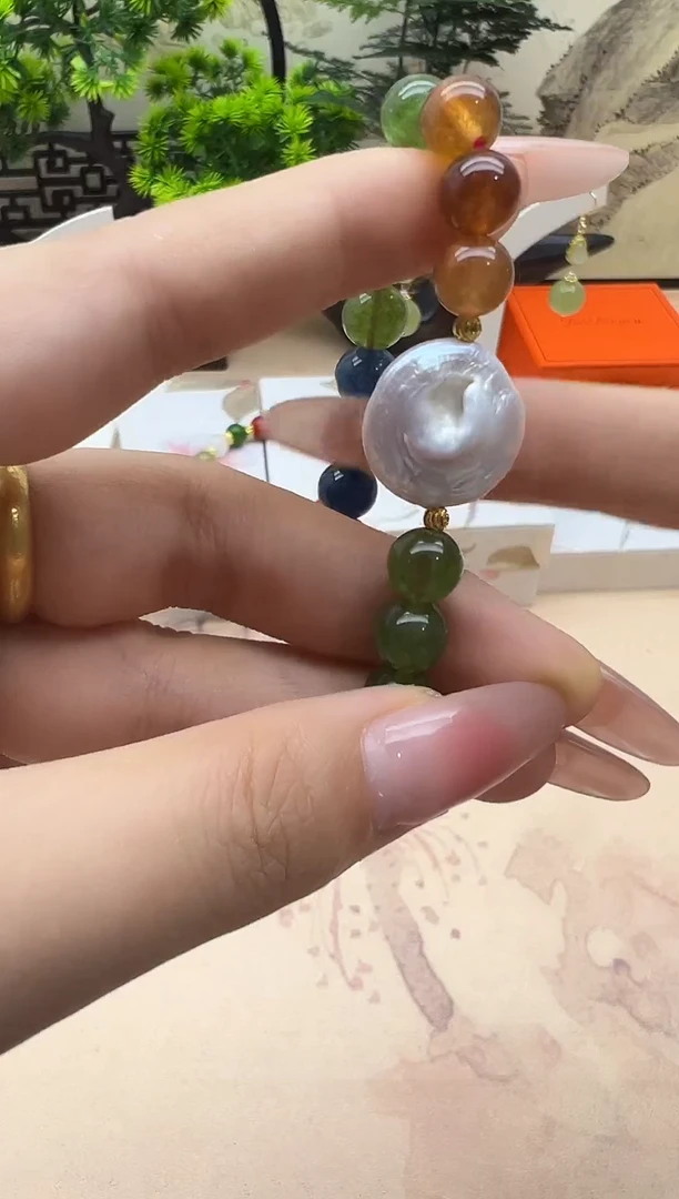 未镶嵌手链碧玺104