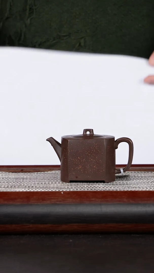 【闪购商品】紫砂茶壶天地方圆紫泥