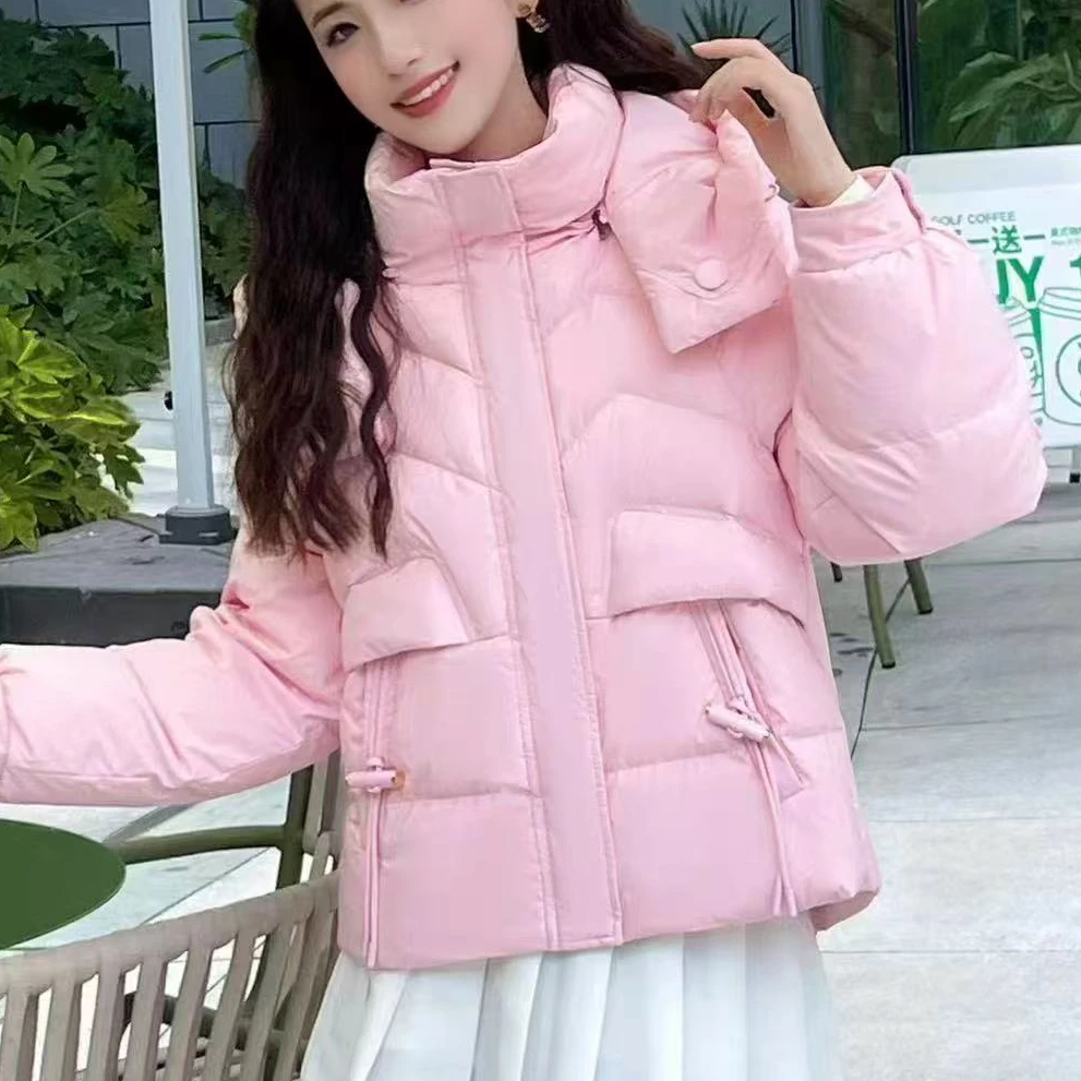 棉衣，小羽《DS818》高品质，简约时尚款