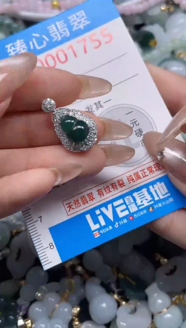 颈饰未镶嵌翡翠1755