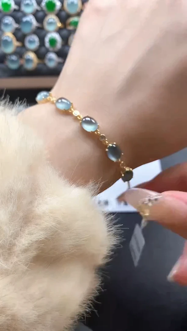 银S925镶嵌戒指翡翠5151-10