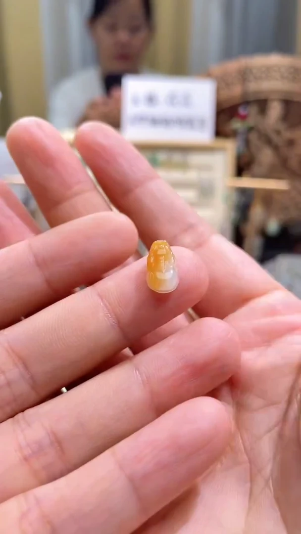 翡翠未镶嵌颈饰滴流