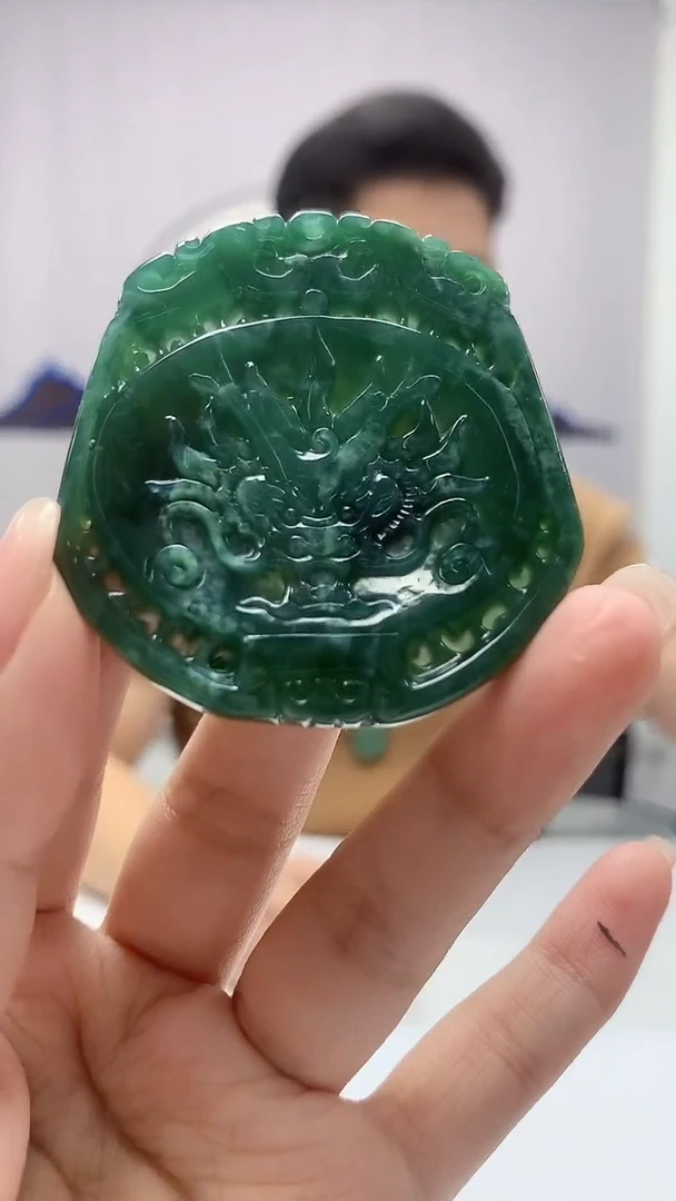 【闪购商品】翡翠颈饰未镶嵌4917kk-JJ挂件3