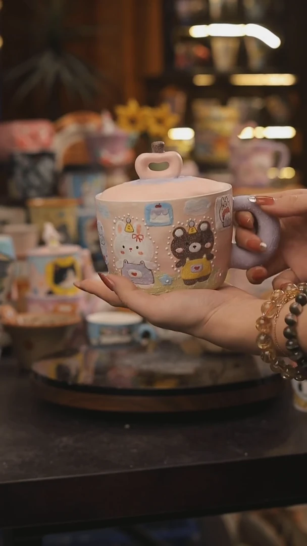 景德镇釉下彩绘设计师款式陶瓷