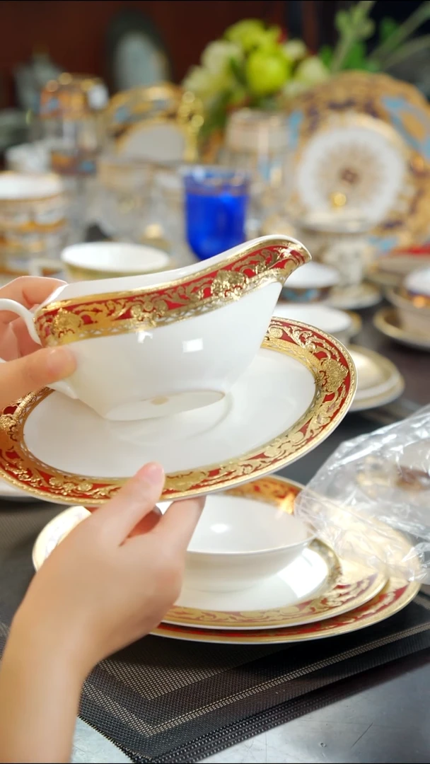 瓷片汁斗汁托 1套