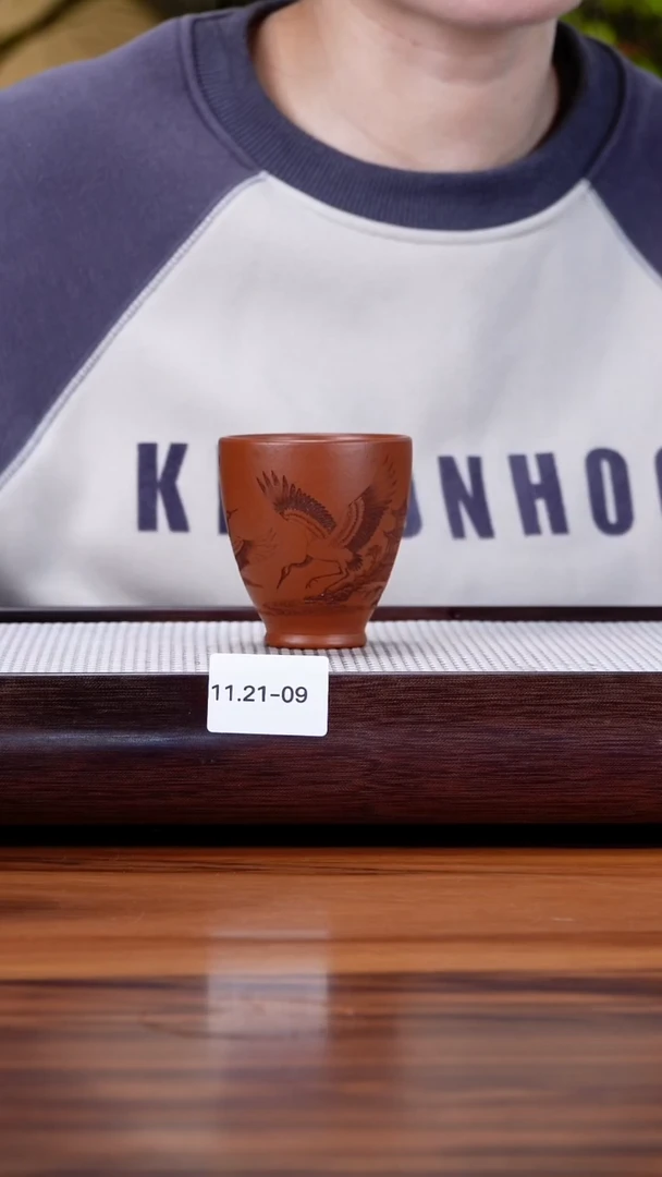 茶壶紫砂11.21-9 朱泥  主人杯