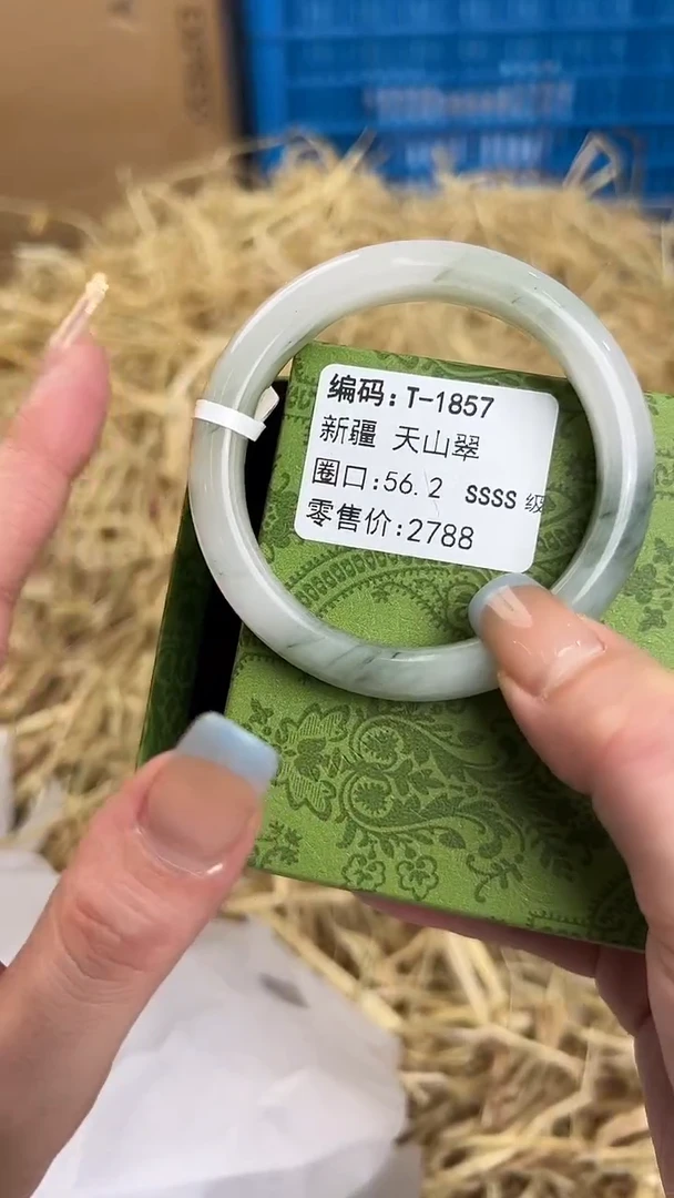 未镶嵌手镯石英质玉T-1857