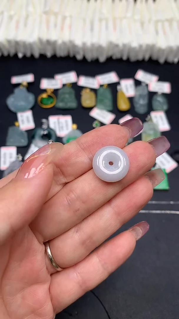 翡翠未镶嵌吊坠(不含链)MS189103