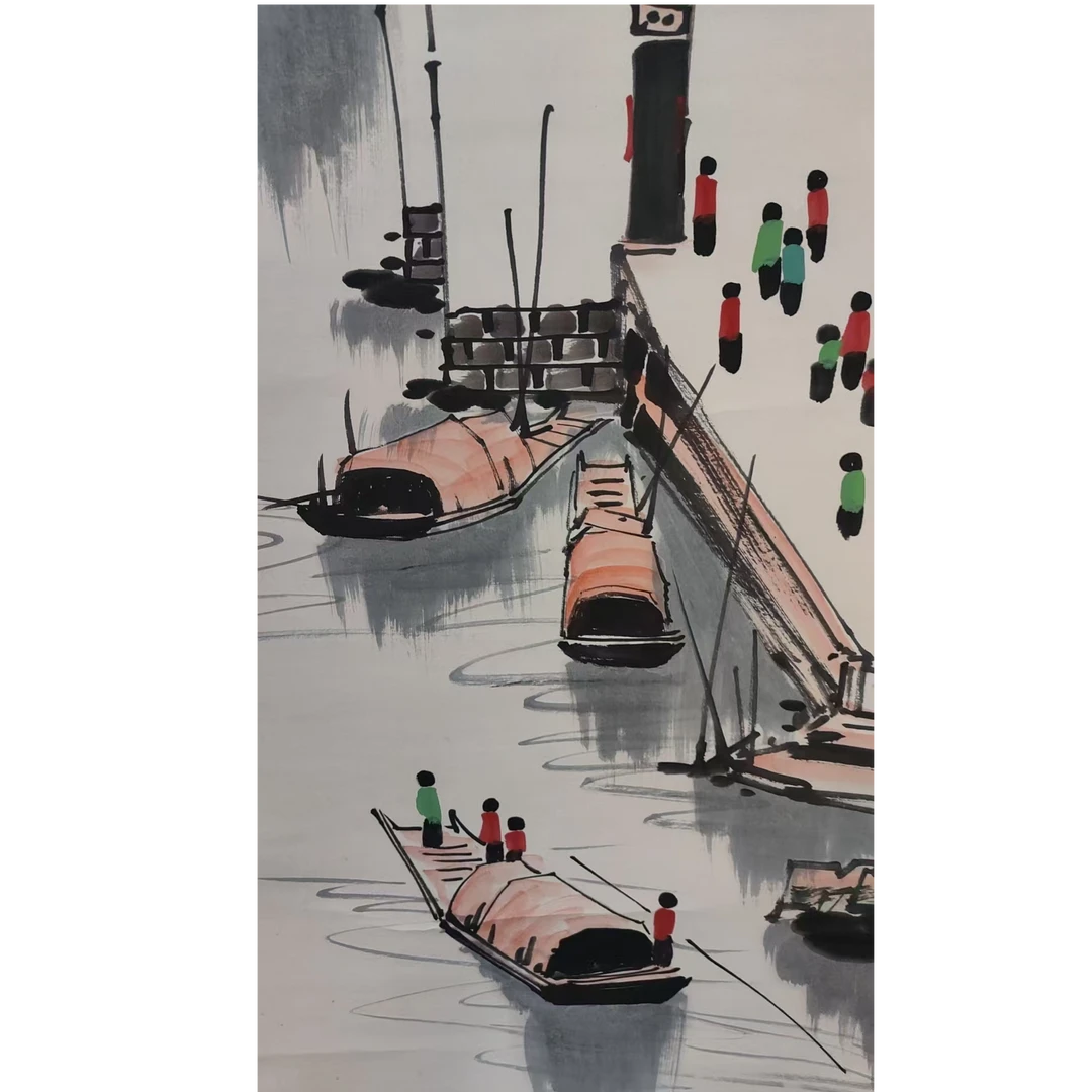 吴老款山水立轴138/67