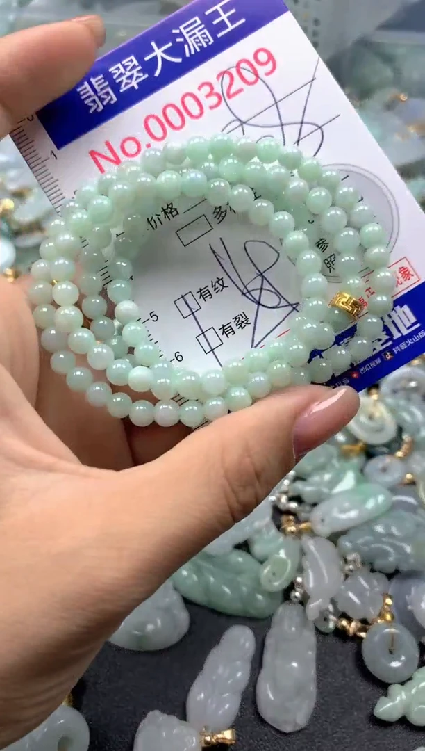 颈饰未镶嵌翡翠3209