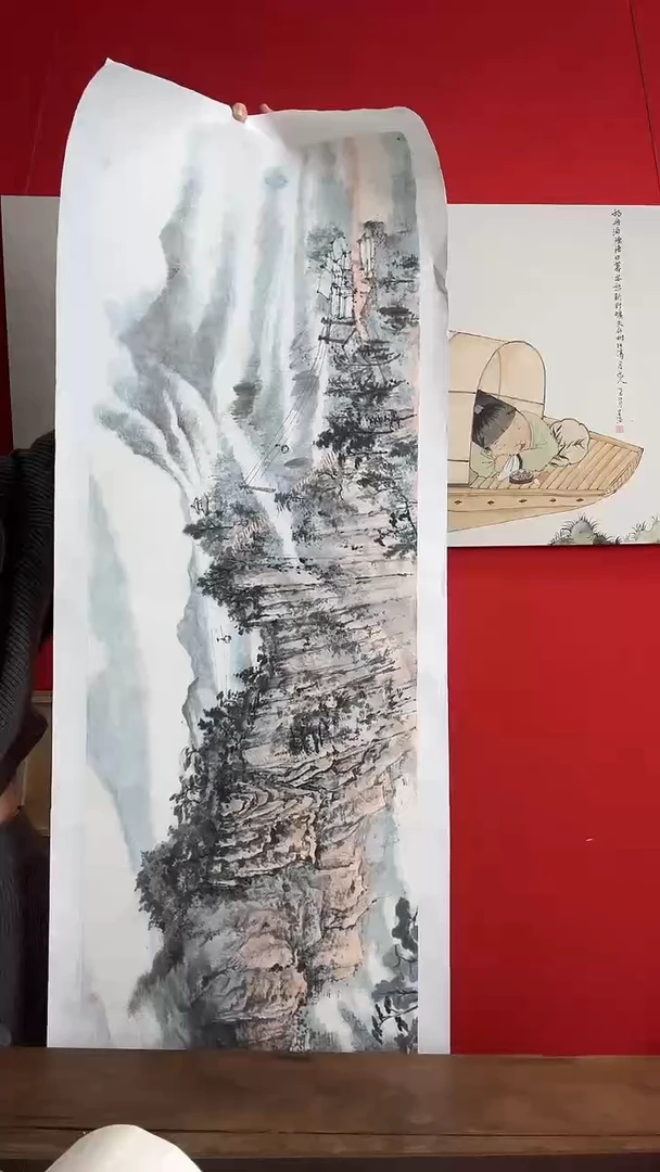 书法½*WX朱老师 太行山 3平尺